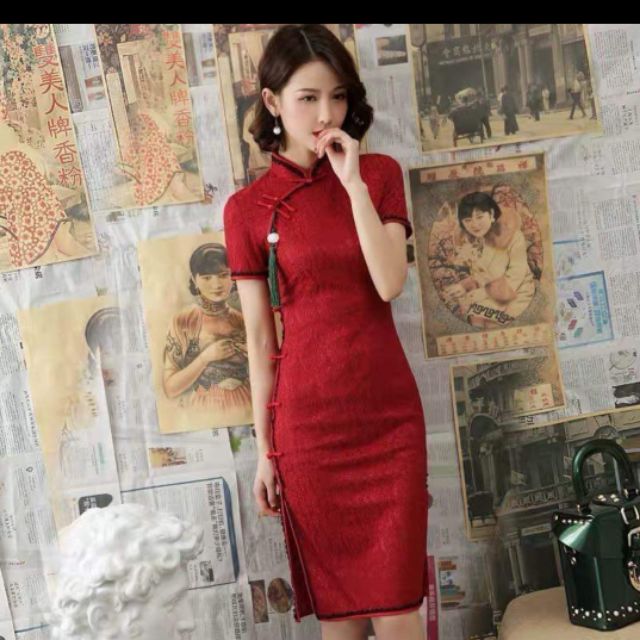 Od áo sườn xám