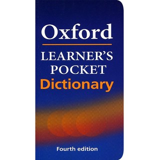 Từ điển Oxford : Oxford Learner's Pocket Dictionary (Fourth Edition)