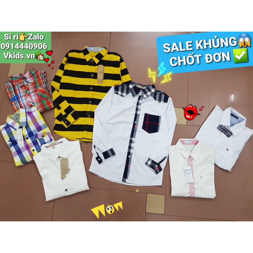 DG29K-ABT-01 - Áo sơ mi đã đẹp nay còn rẻ, mẹ lăn tăn ji nữa, đặt gạch ngay thôi ạ