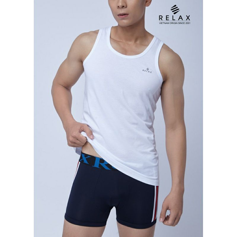 Áo Thun Ba Lỗ Relax RA01 Chất Liệu Vải Cotton USA