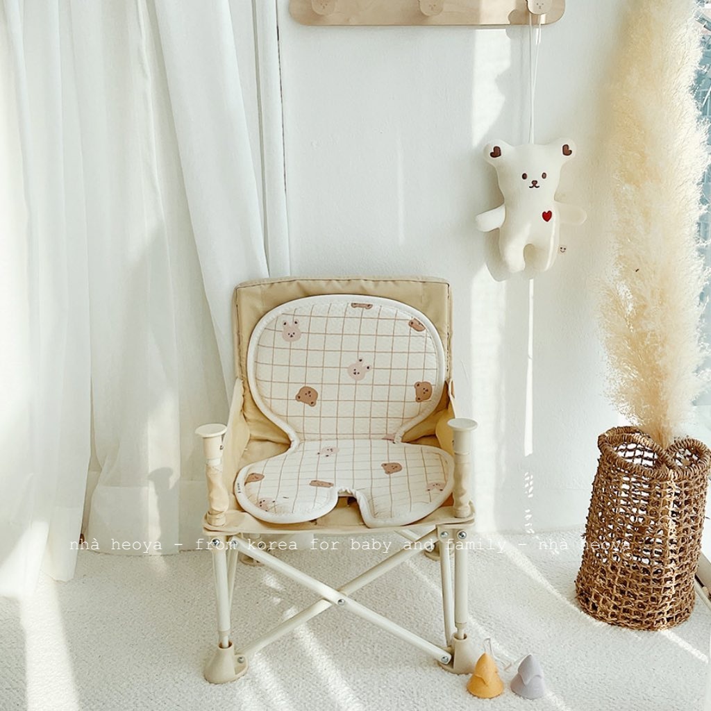 LÓT GHẾ ĂN DẶM CHO BÉ DOTTODOT MALOLOTTE  AIR MESH THOÁNG KHÍ