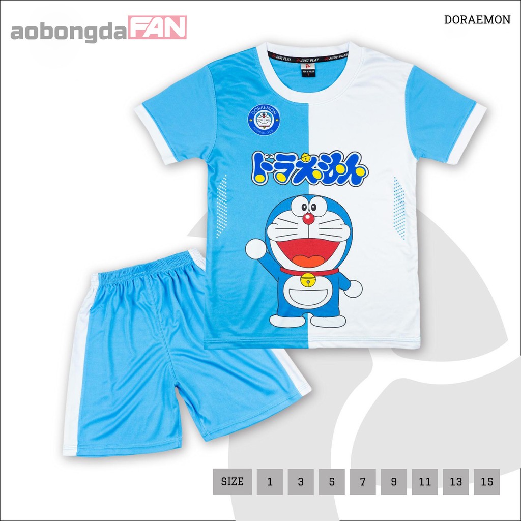 Bộ Bóng Đá Trẻ Em Hoạt Hình Doraemon Hello Kitty Mới 2021