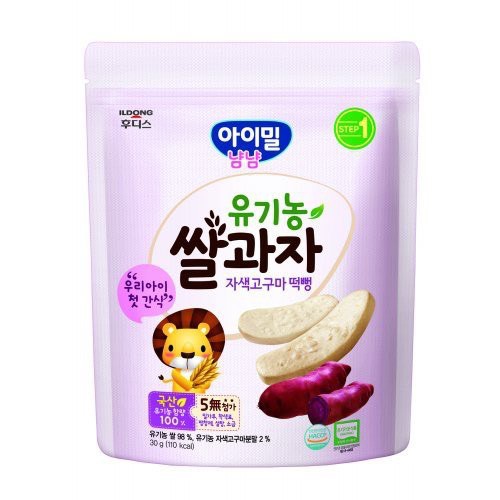 [Hình Ảnh Thật] Bánh Gạo Hữu Cơ ILdong Hàn Quốc