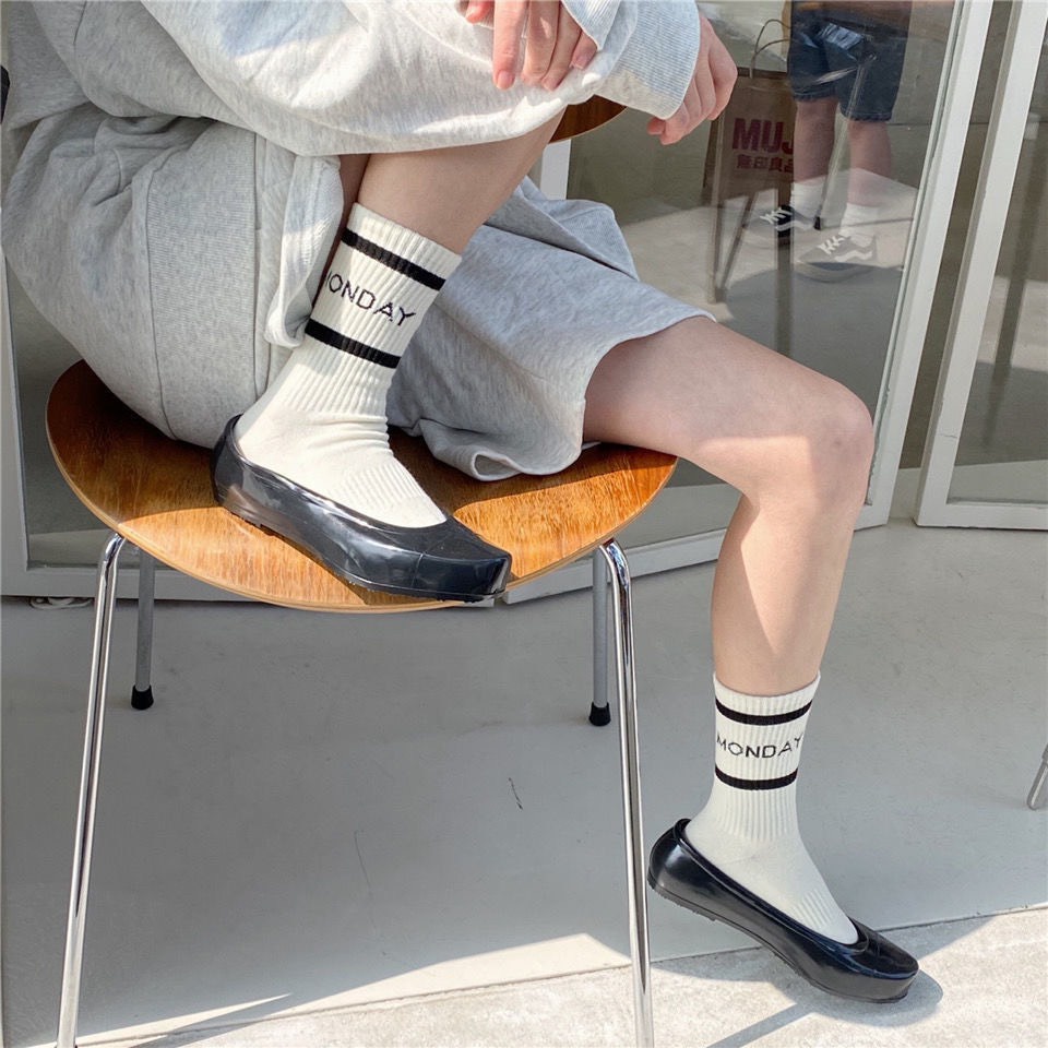 Tất cổ cao nam nữ vớ dreamday vintage cotton kháng khuẩn thời trang hàn quốc giá rẻ MRSOCKS VC010