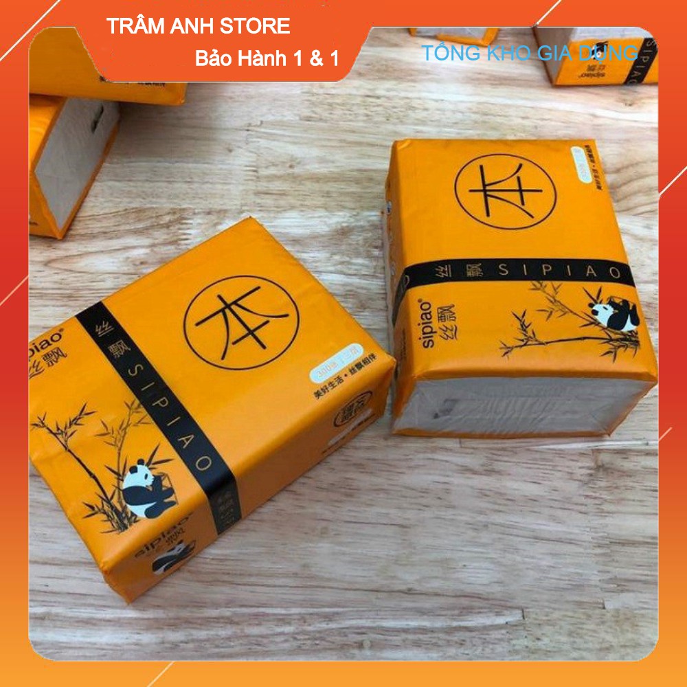 GIẤY ĂN GẤU TRÚC SIPIAO CHÍNH HIỆU (THÙNG 30 GÓI) [BẢO HÀNH 1 ĐỔI 1 NẾU SP LỖI]