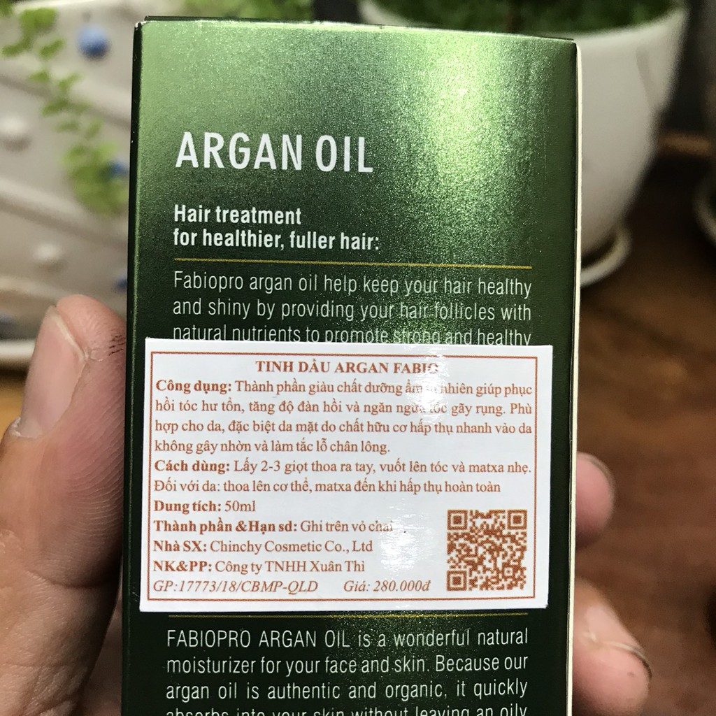 Tinh dầu dưỡng tóc Tea Tree Oil Fabio 50ml