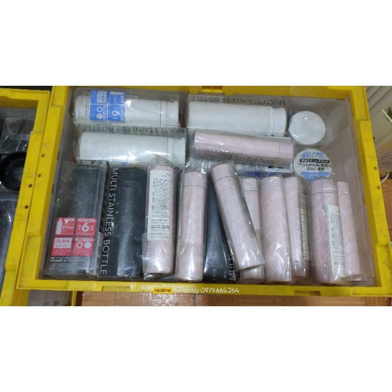 Bình và cốc giữ nhiệt Nhật bãi hàng siêu thị