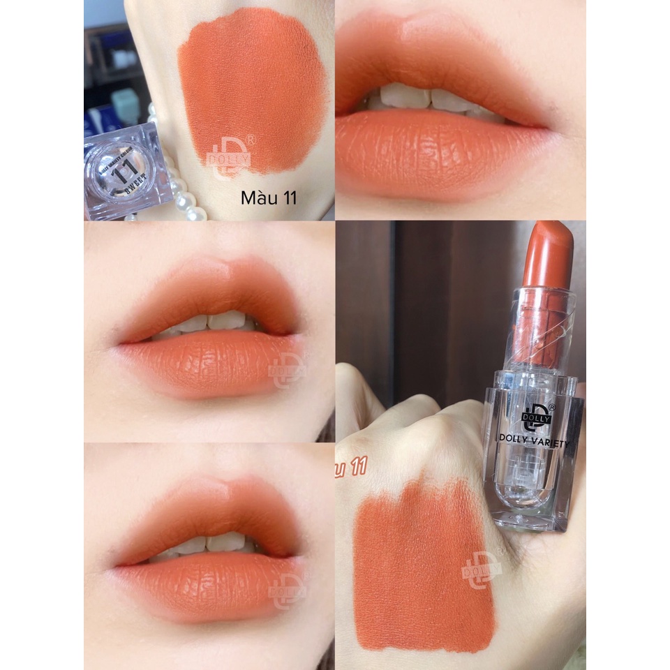 Son Lì Son Sáp VARIETY Không Chì Cao Cấp Chính Hãng