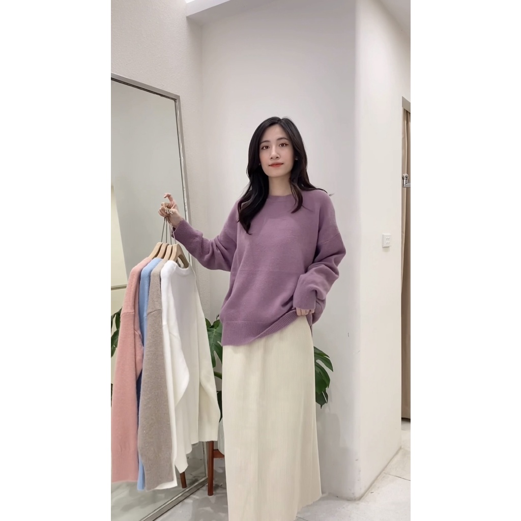 [Mã 2611THTRANG100K hoàn 10% xu đơn 99K] Áo len dày cổ tròn _ A0297 | BigBuy360 - bigbuy360.vn