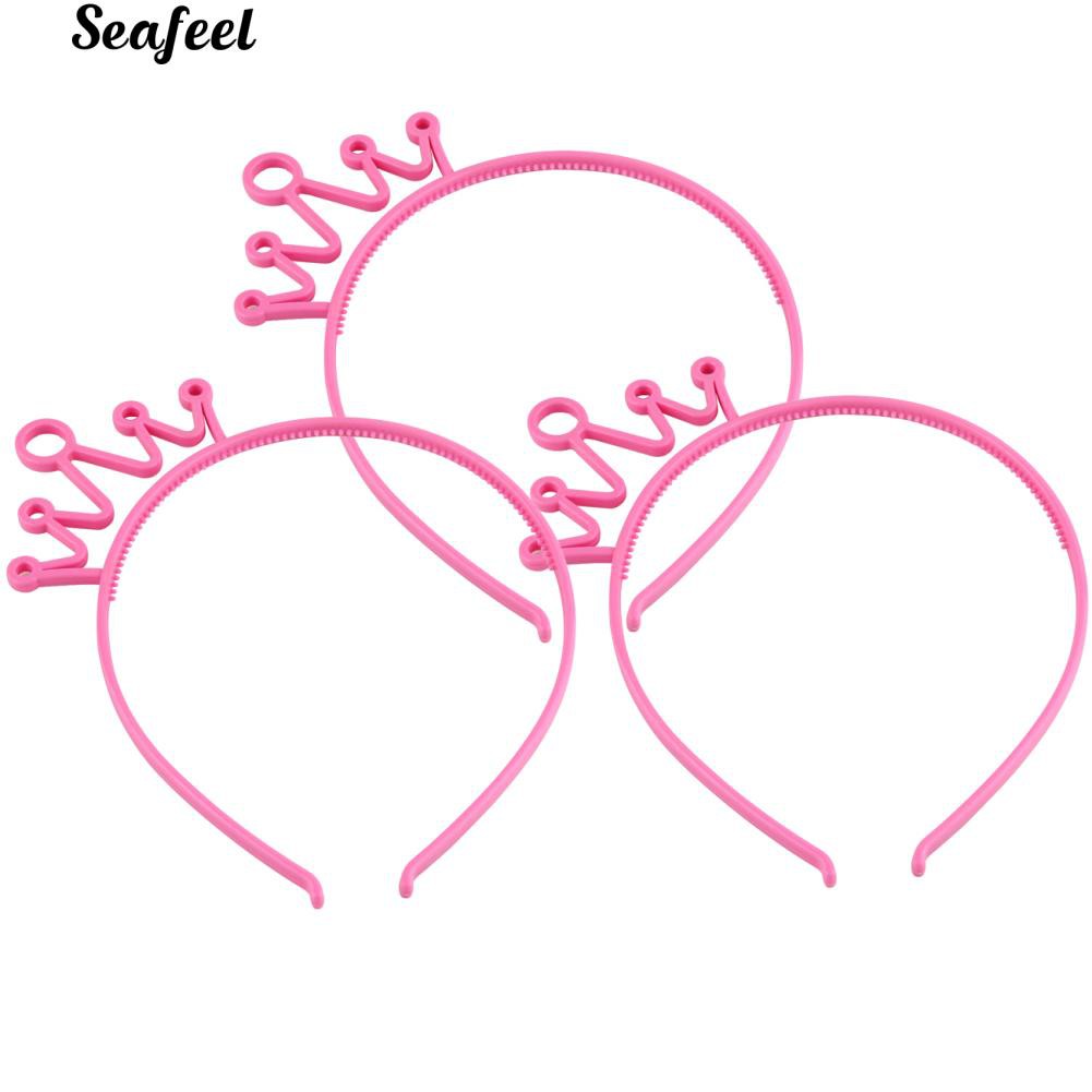 Set 3 cài tóc trang trí hình vương miện xinh xắn cho bé gái
