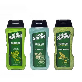 Sữa Tắm Cho Nam Siêu Sạch, Mùi Thơm Nồng Nàng, Mạnh Mẽ Irish Spring Signature For Men 443ml ( 100% USA)