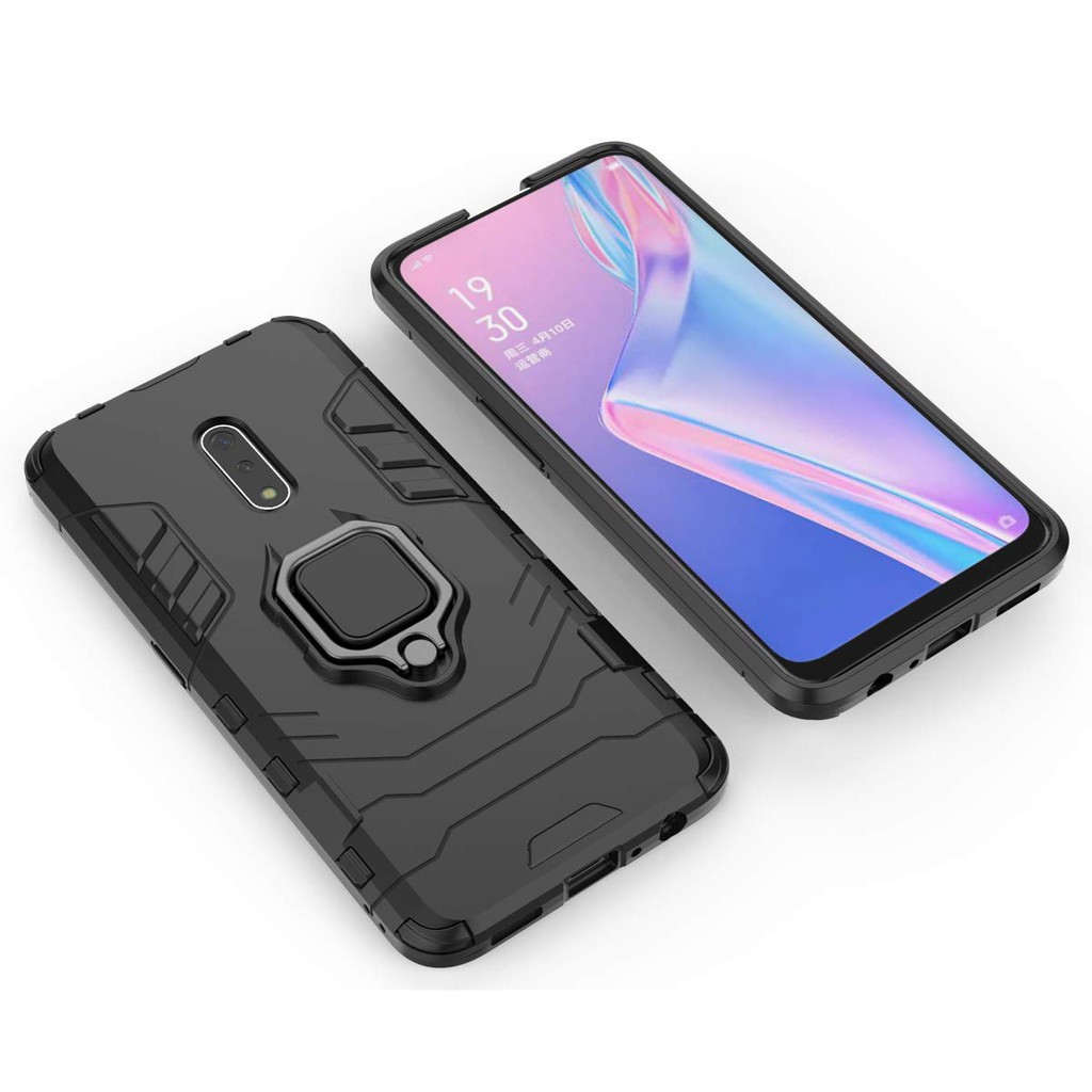 Ốp lưng Oppo K3 iron man chống sốc kèm nhẫn iring chống xem video bảo vệ camera