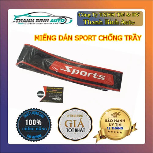 Cuộn Dán Cao Su Bảo Vệ Chống Trầy Cốp Ô Tô SPORT VÀ SUPREME Chính Hãng