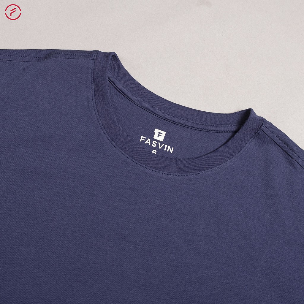 Áo thun nam BIG SIZE Fasvin TS20150.HN vải cotton mềm mại co giãn thoải mái