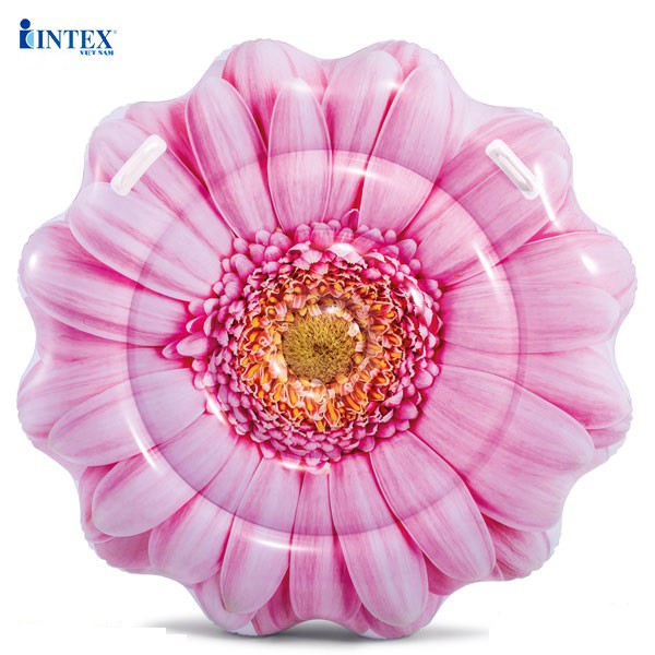 Phao bơi hoa cúc hồng khổng lồ chính hãng INTEX, tải trọng tới 100kg_mã 58787