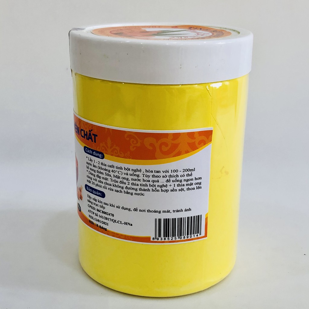 500gr Tinh Bột Nghệ Vàng Thủ Công Dùng Uống Cho Người Đau Dạ Dày, Đắp Mặt Nạ Làm Đẹp Da | BigBuy360 - bigbuy360.vn