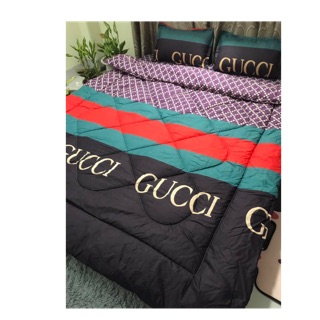 Set chăn phao cotton poly
