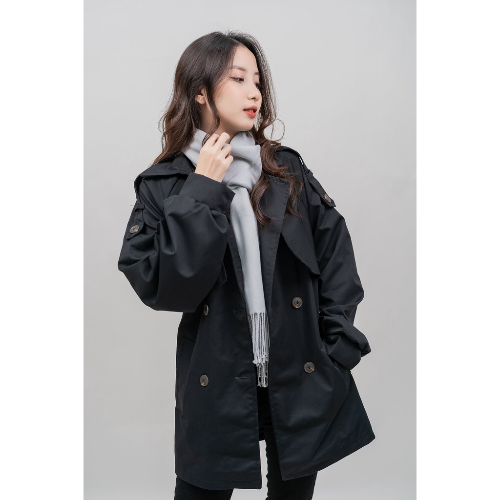 Khăn len quàng cổ nữ FM Style