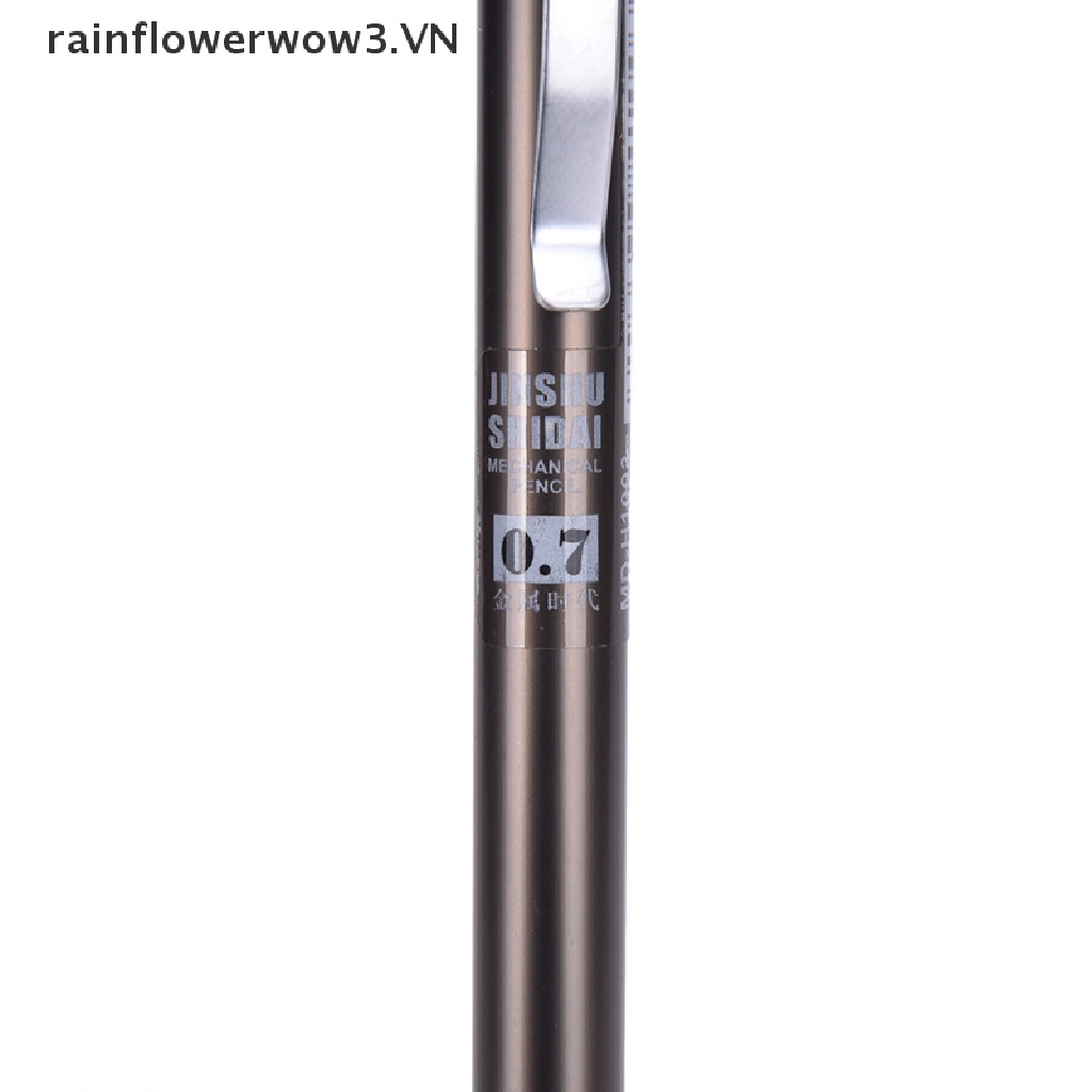 Bút Chì Cơ Tự Động 0.7mm Bằng Kim Loại Tiện Dụng Cho Học Sinh