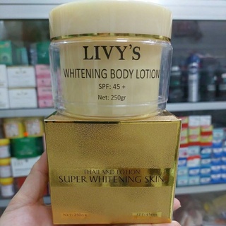 KEM BODY LIVY'S LOẠI 1 THÁI LAN 250G TRẮNG NHANH , CHỐNG NẮNG
