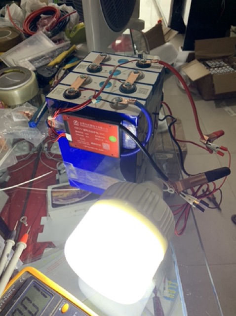 Pin lifepo4 12v 105ah đóng sẵn sử dụng