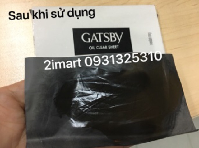 Giấy thấm dầu Gasby dạng phim