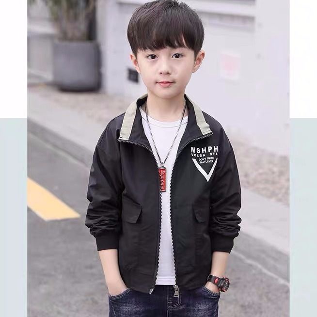 Áo Khoác Thời Trang Xuân Thu Mới 2022 Dành Cho Bé Trai