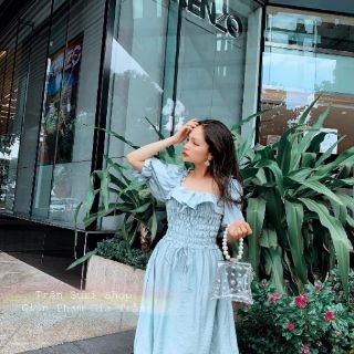 ĐẦM TIỂU THƯ NHÚN VINTAGE