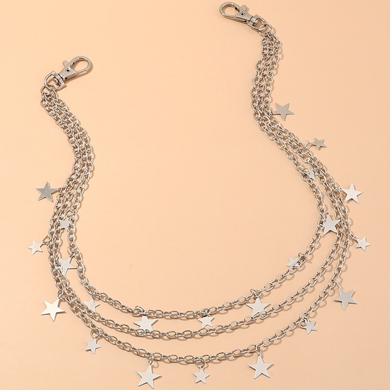 Dây Đeo Thắt Lưng Dạng Ví Hình Ngôi Sao Năm Cánh Phong Cách Hip hop Cho Nữ