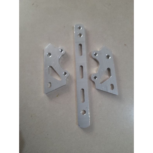Bộ pát gắn gác chân nhôm cnc xe Ex 135, Ex 150