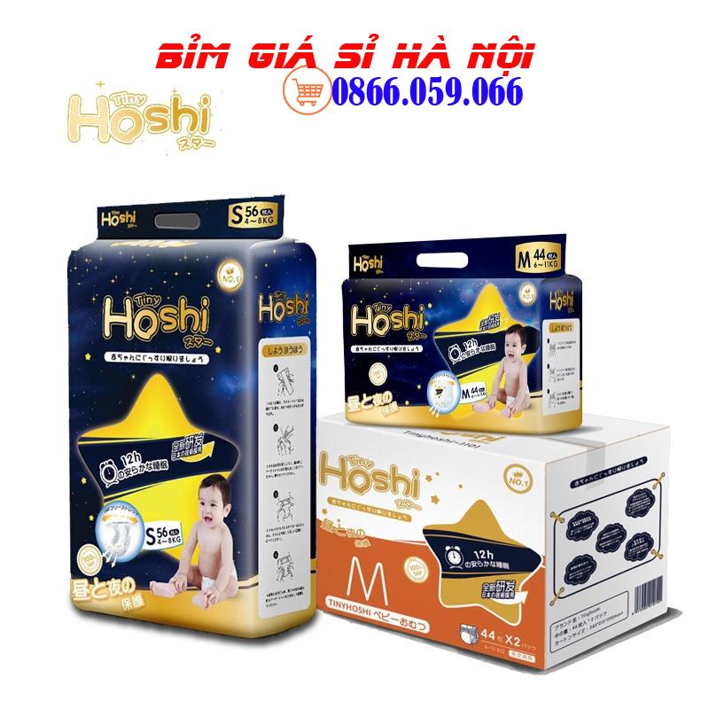 Tã Bỉm Dán/Quần cao cấp Tiny Hoshi S56/M46/M44/L42/XL38/XXL36/XXXL34/XXXXL32 - Bỉm Giá Sỉ Hà Nội