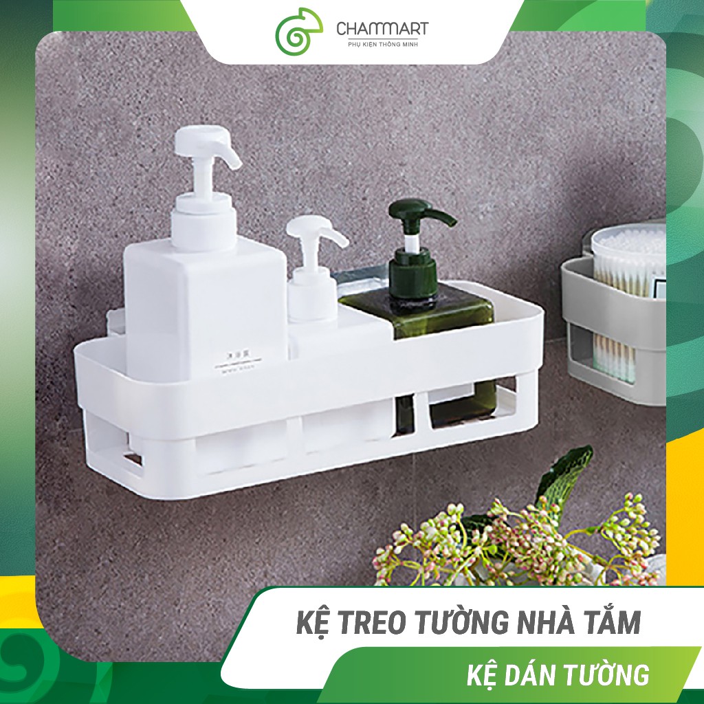 Kệ treo tường nhà tắm nhà bếp XIHONG kệ góc đựng đồ đa năng dán tường chịu lực không khoan đục lỗ