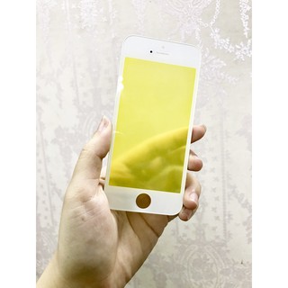 Kính liền ron seal xanh iPhone 5, 5S