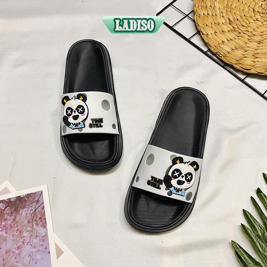 Dép nữ quai ngang hình gấy siêu dễ thương chất liệu cao cấp siêu nhẹ cực kì êm chân LADISO TT401