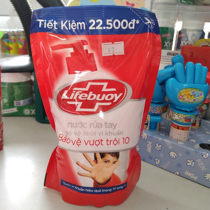 Nước rửa tay Lifebuoy xanh 500g