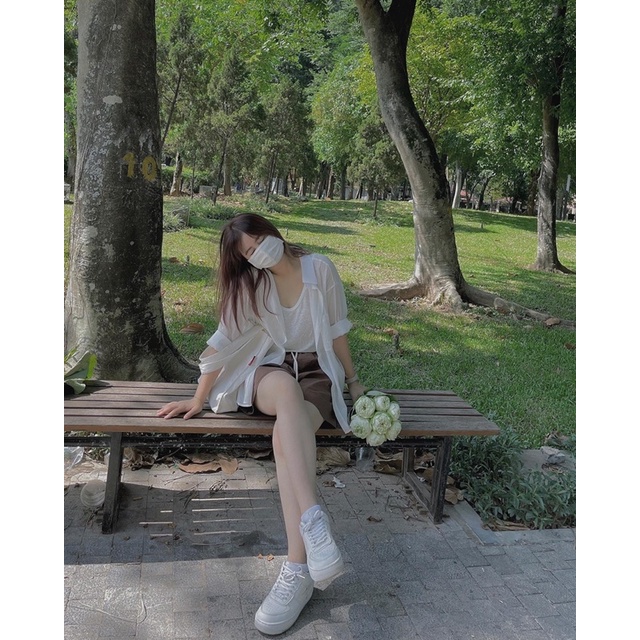 Set áo sơ mi mix quần sooc thô ( có tách lẻ )