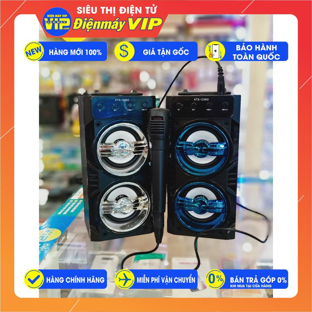 PK Loa Bluetooth Karaoke KTS 1036 tặng micro