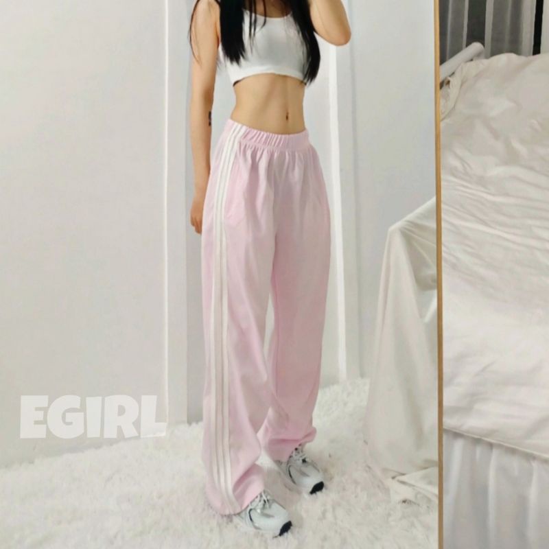 Quần thể thao nữ 3 sọc full 8 màu mặc hè - thu | BigBuy360 - bigbuy360.vn