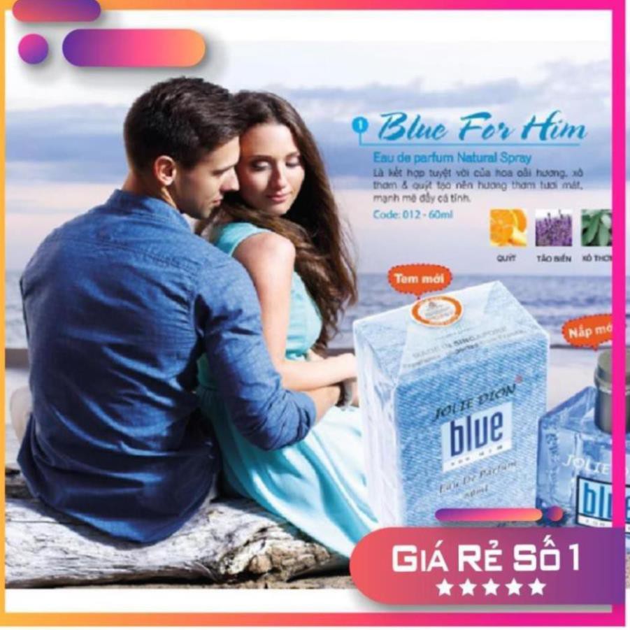 Nước hoa nam Jolie Dion Blue For Him Eau de toilette 60ml, vov cung cấp và bảo trợ.