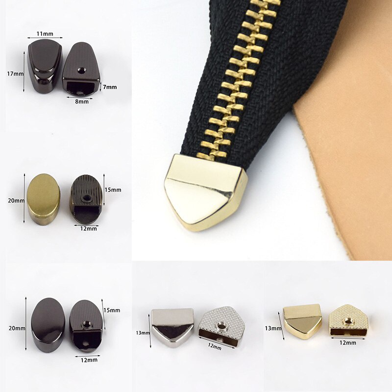 Set 10 kẹp khóa kéo DIY bằng kim loại đa năng tiện lợi