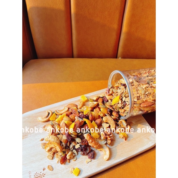 Granola giảm cân siêu hạt Ankobe dùng ăn kiêng hỗ trợ giảm cân và tốt cho sức khỏe