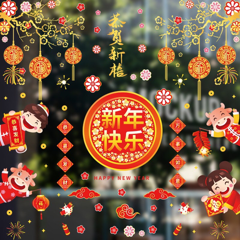 decal tết f