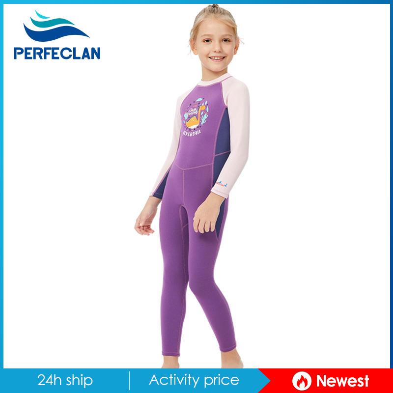 [Perfeclan] Bộ Đồ Bơi Lặn / Lướt Ván Dày 2.5mm Dành Cho Trẻ Em