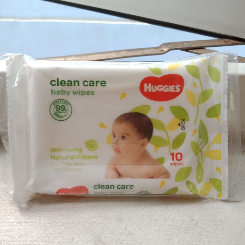 Khăn ướt bỏ túi Huggies gói nhỏ 10 miếng