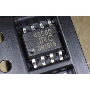 Bộ 50 Linh Kiện Điện Tử JRC4558D RC4558IDR JRC4558 RC 4558 NJM4558 NJM4558D SOP8