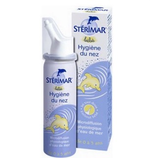 Xịt muối biển sterimax baby pháp