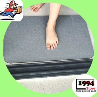 Thảm Đá Chùi Chân Nhật Siêu Thấm Hút, Chất Liệu Hóa Thạch Diatomite, Khô Nhanh Trong Vòng 5s, Dễ Dàng Lau Chùi Vệ Sinh