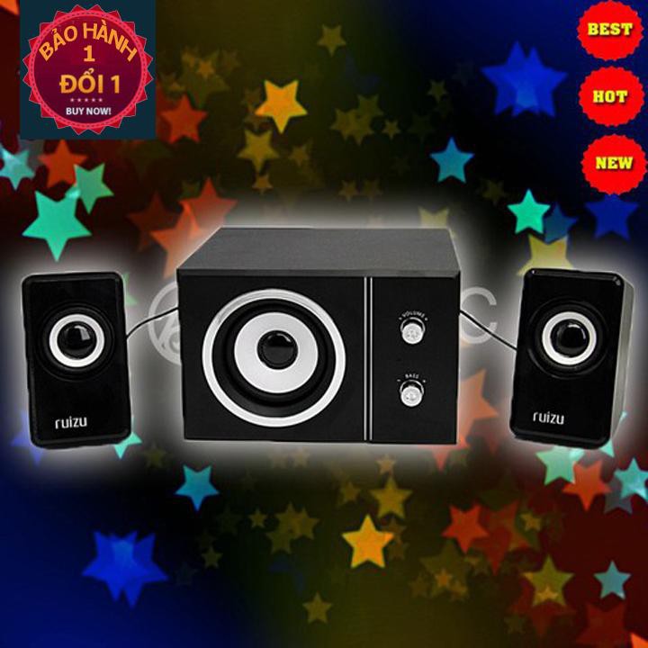 Loa máy tính laptop giá rẻ loamini có dây cho điện thoại máy tính tivi bass PKCB 201 speakers PF94 top bán chạy 2019