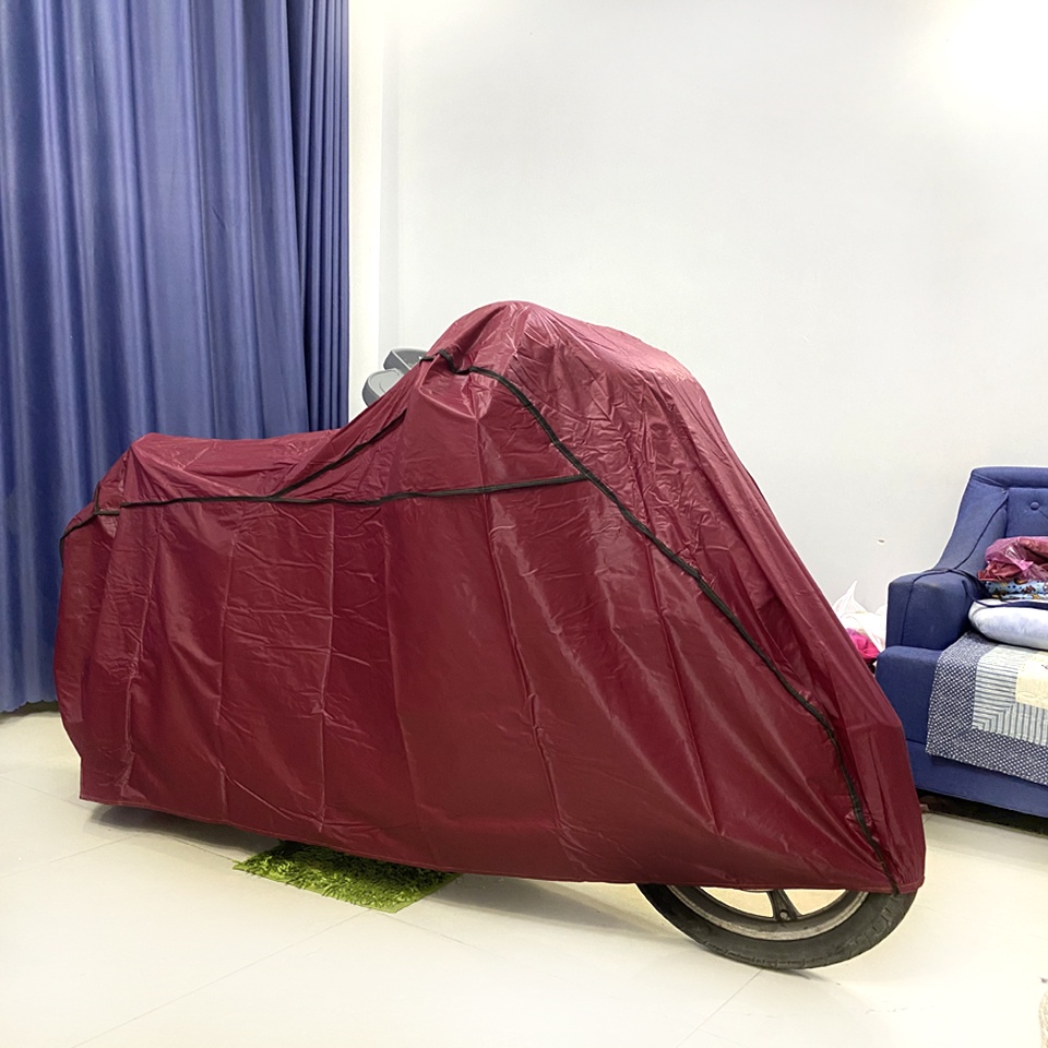 Áo bạt phủ trùm xe máy LOẠI DẦY SH150i, Vision, chống thấm tuyệt đối 2.2x1.2m