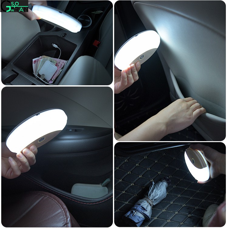 Đèn LED dán trần xe hơi-đèn cảm ứng trên xe ô tô